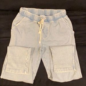 🖤 Z supply light denim knit joggers